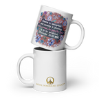 Fearless Woman: Proverbs 31:30 White Glossy Mug (11 oz / 15 oz / 20 oz)
