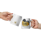 Empowered by Christ: Philippians 4:13 White Glossy Mug (11 oz / 15 oz / 20 oz)