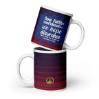 Faith & Hope: Hebrews 11:1 White Glossy Mug (11 oz / 15 oz / 20 oz)