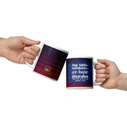 Faith & Hope: Hebrews 11:1 White Glossy Mug (11 oz / 15 oz / 20 oz)