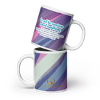 Prayer & Gratitude: Philippians 4:6 White Glossy Mug (11 oz / 15 oz / 20 oz)