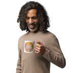 Grace & Peace Blooms: 2 Corinthians 1:2 White Glossy Mug (11 oz / 15 oz / 20 oz)