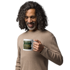 Rejoice in His Love: Zephaniah 3:17 White Glossy Mug (11 oz / 15 oz / 20 oz)