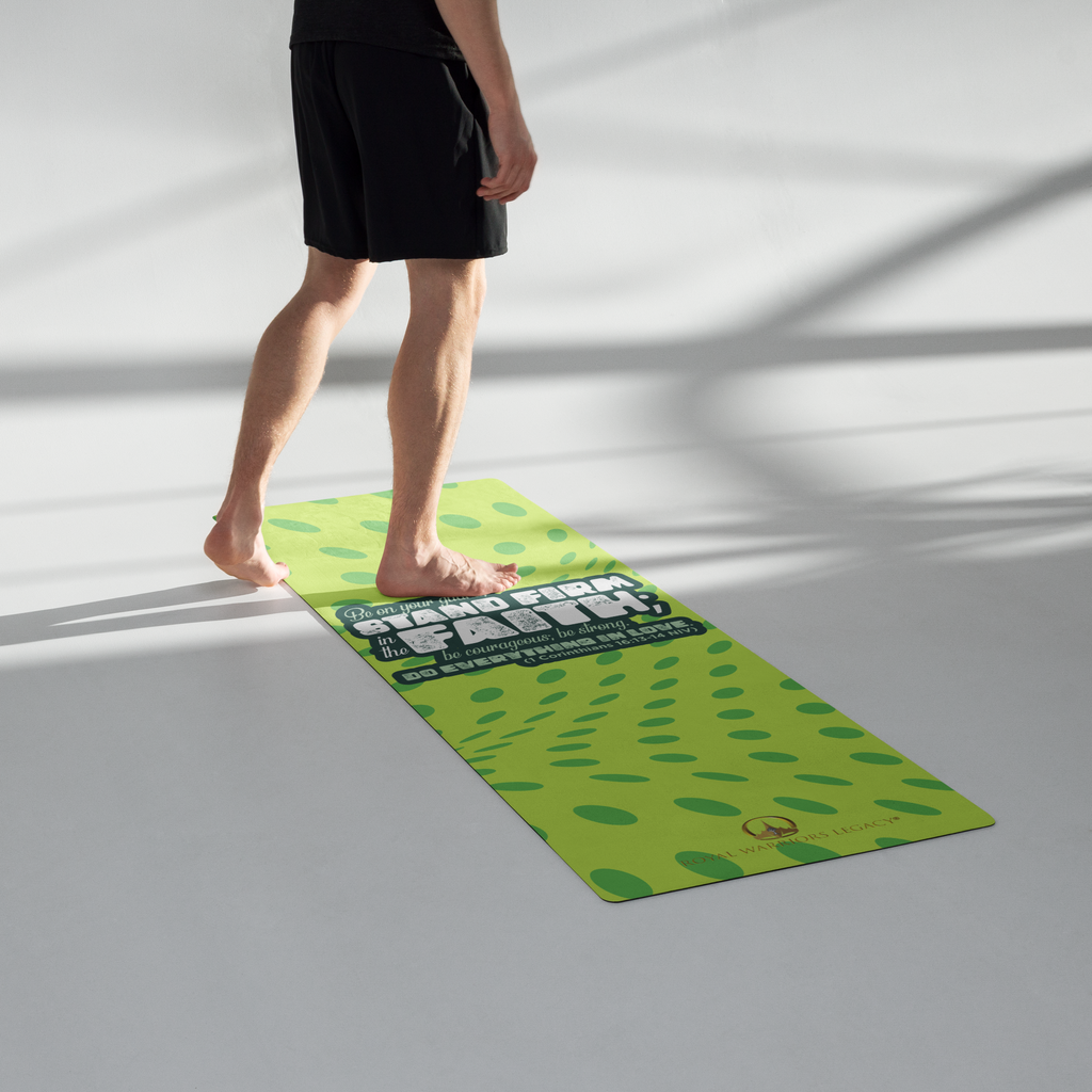 Stand Firm in Faith: 1 Corinthians 16:13-14 Training Mat