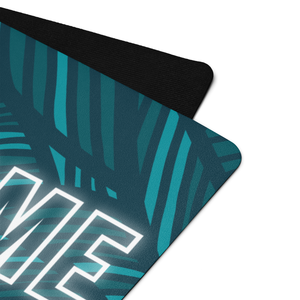 Come Run With Jesus Neon Blue Training Mat