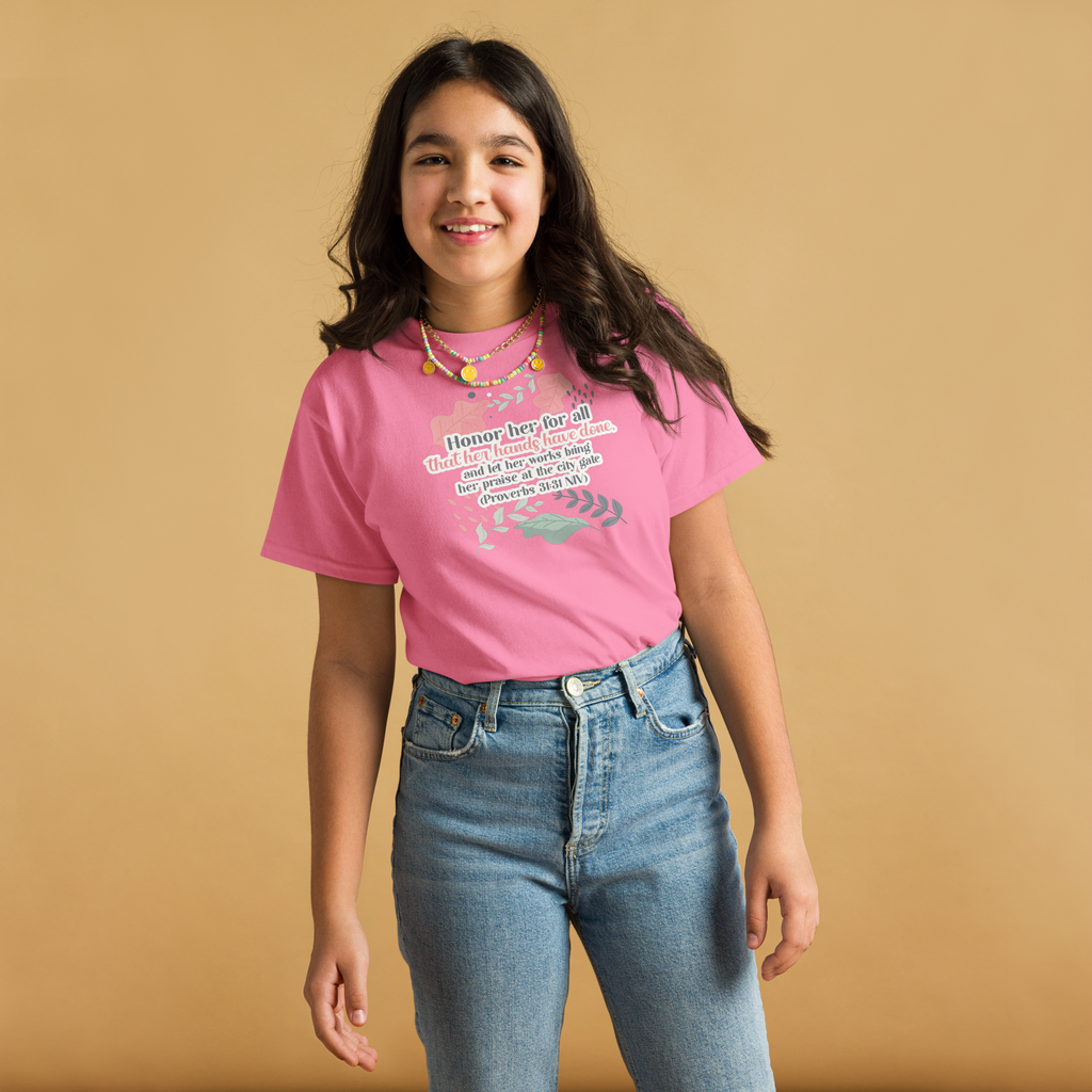 Fruitful Hands: Proverbs 31:31 Youth Tee