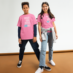 Come Run With Jesus Neon Blue Youth Tee