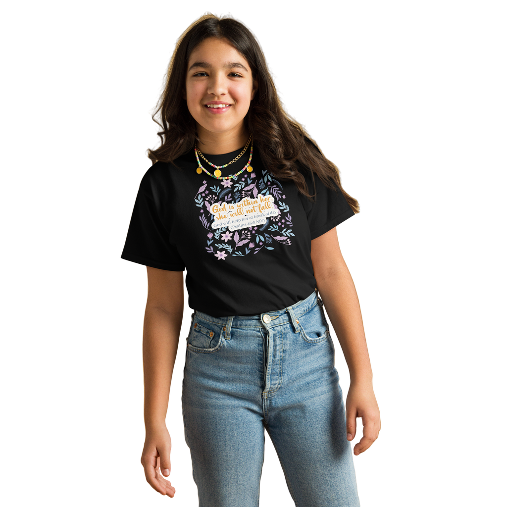 Unshakeable Faith: Psalms 46:5 Youth Tee