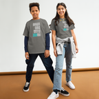Come Run With Jesus Neon Blue Youth Tee