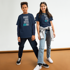 Come Run With Jesus Neon Blue Youth Tee