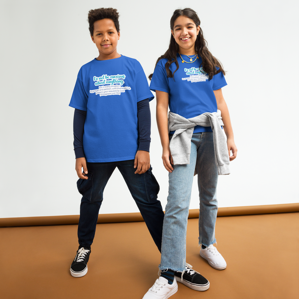 Prayer & Gratitude: Philippians 4:6 Youth Tee