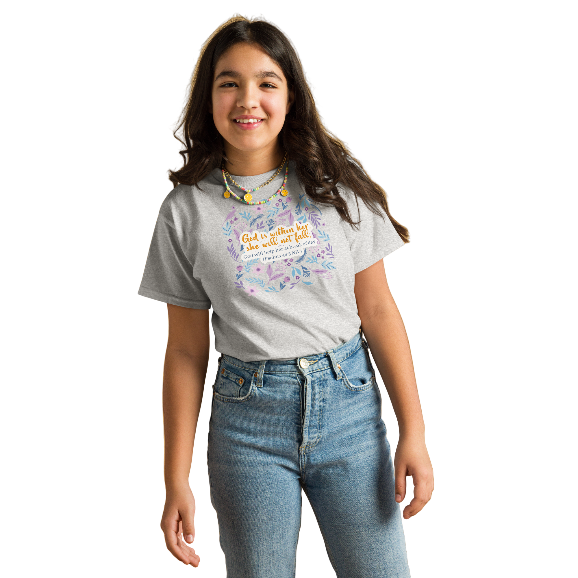 Unshakeable Faith: Psalms 46:5 Youth Tee